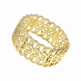 2028 Jewelry Woven Loop Stretch Bracelet