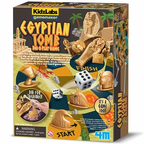 4M Kidzlabs Gamemaker / Egyptian Tomb Dig & Play Game