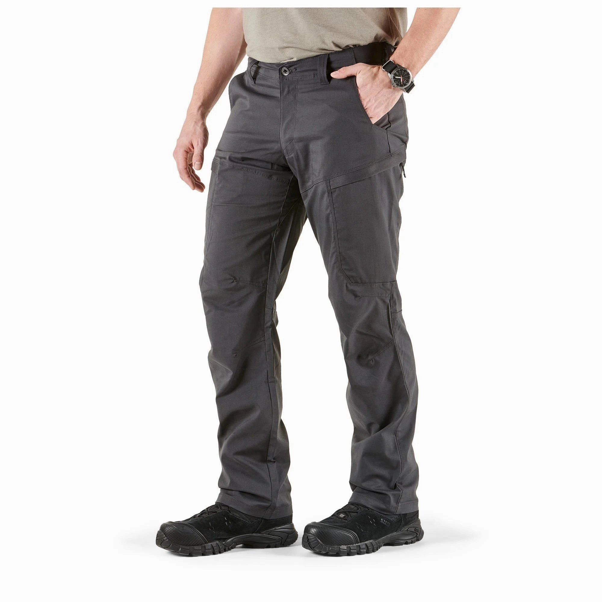 5.11 74434 Work Gear Apex Cargo Work Pants for Men- Volcanic - 34x32