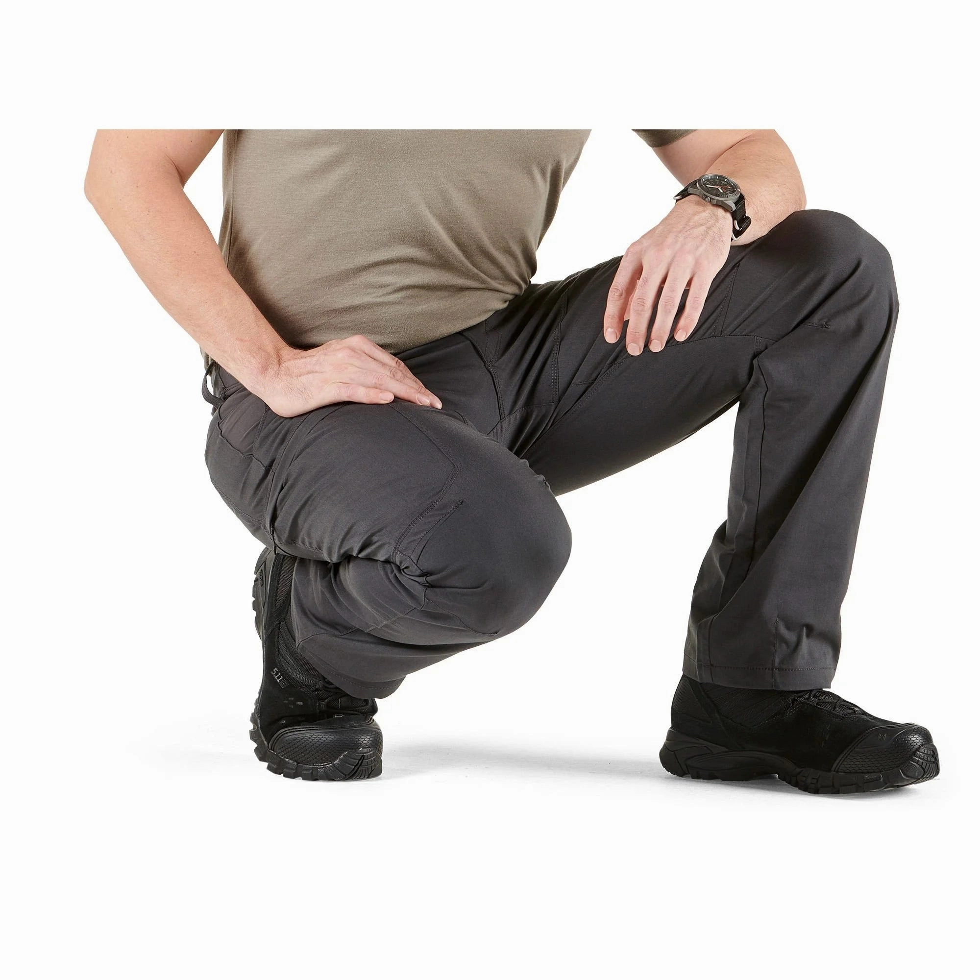5.11 74434 Work Gear Apex Cargo Work Pants for Men- Volcanic - 34x32
