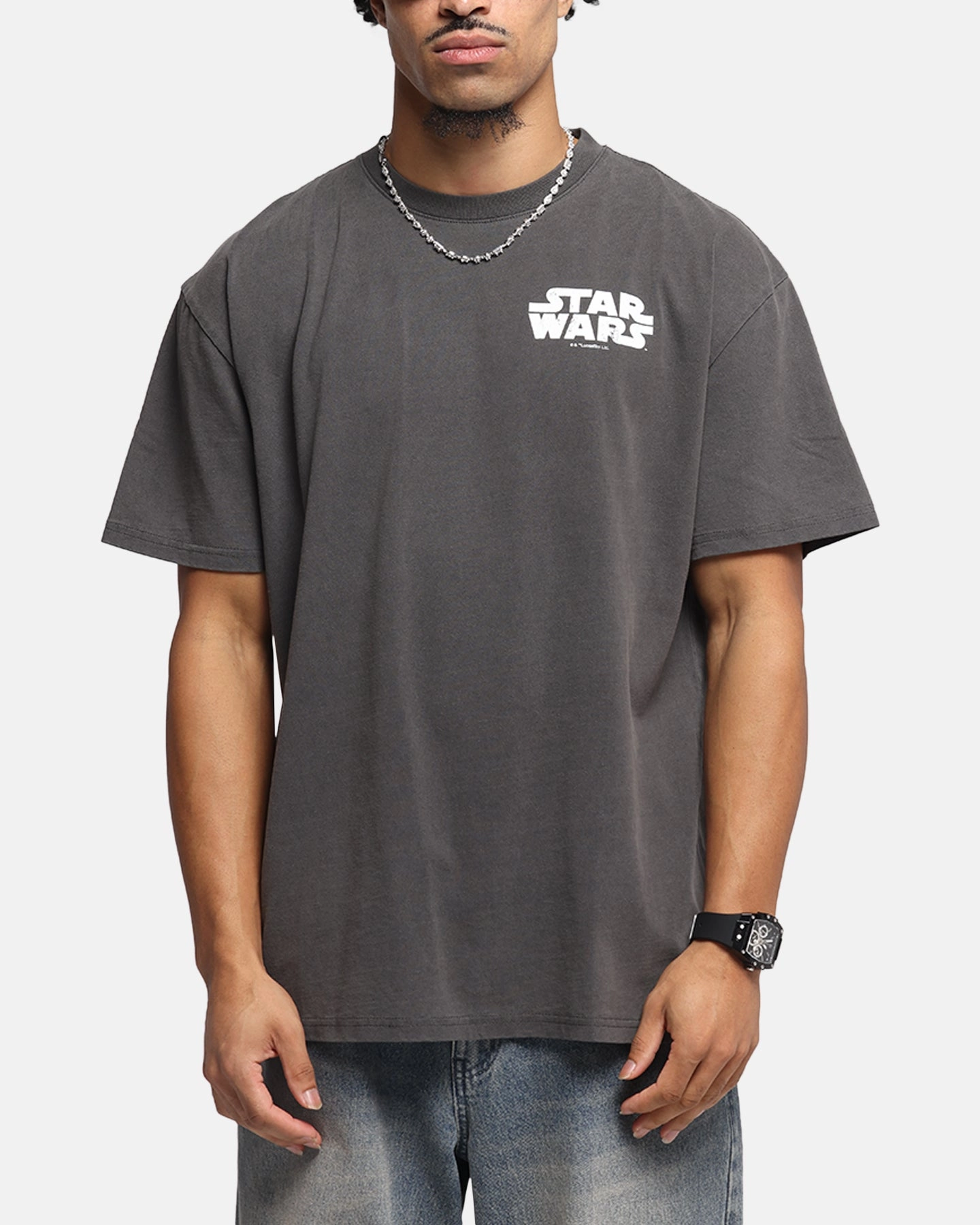 73 Studio Star Wars Anakin The Boy Vintage T-Shirt Black Wash