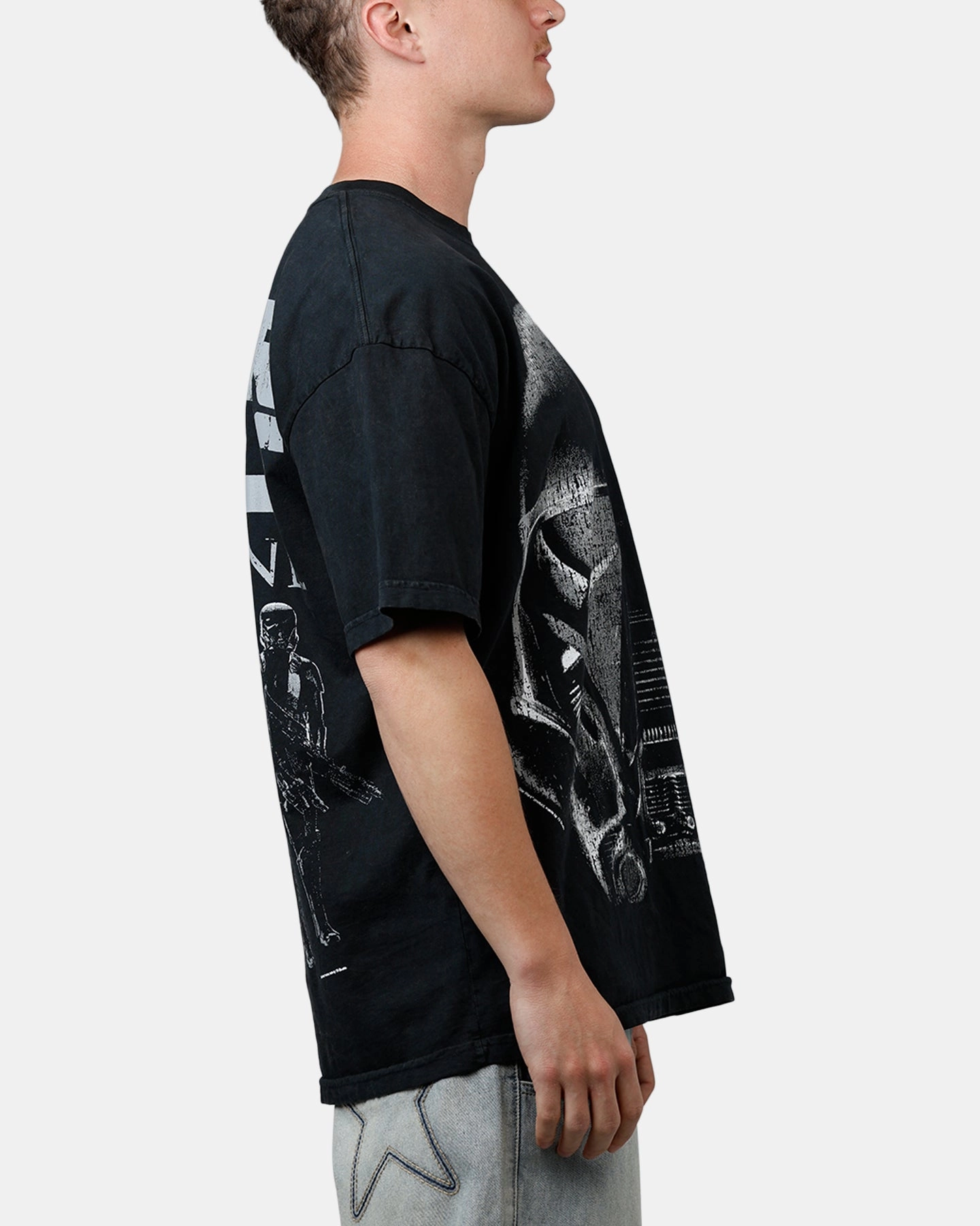 73 Studio Star Wars Death Trooper Vintage T-Shirt Black