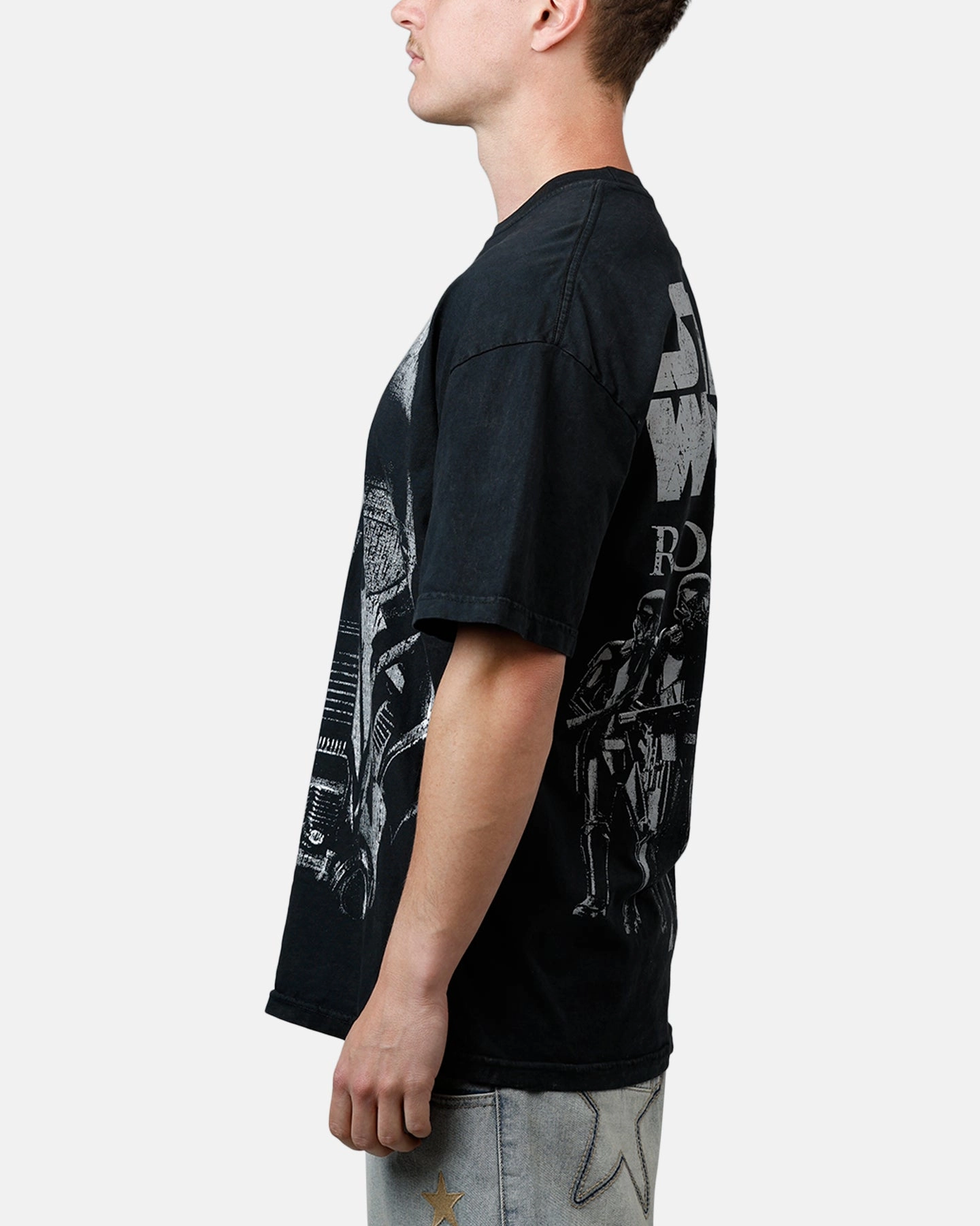 73 Studio Star Wars Death Trooper Vintage T-Shirt Black