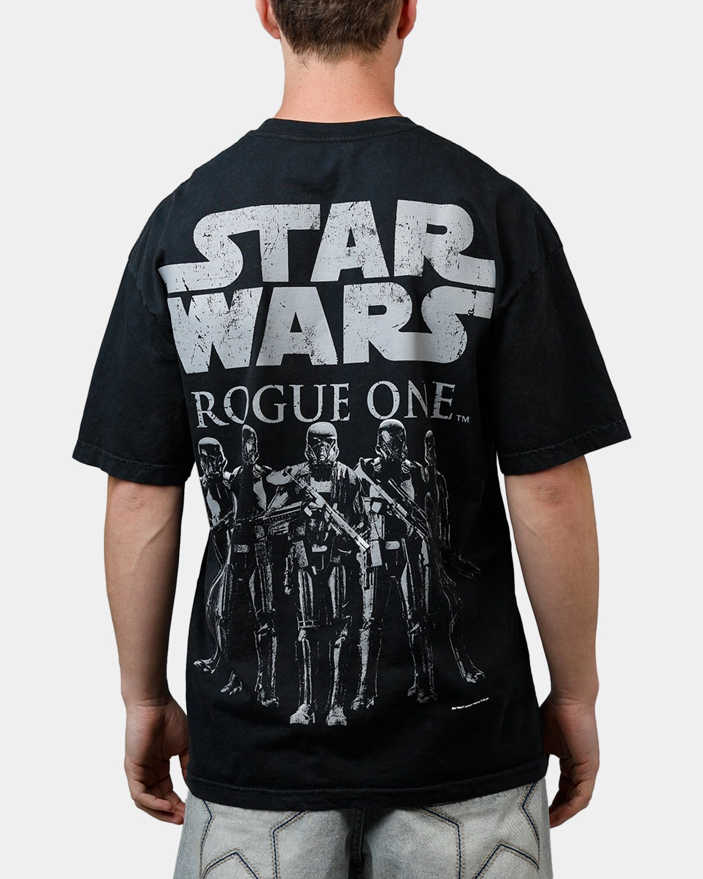 73 Studio Star Wars Death Trooper Vintage T-Shirt Black