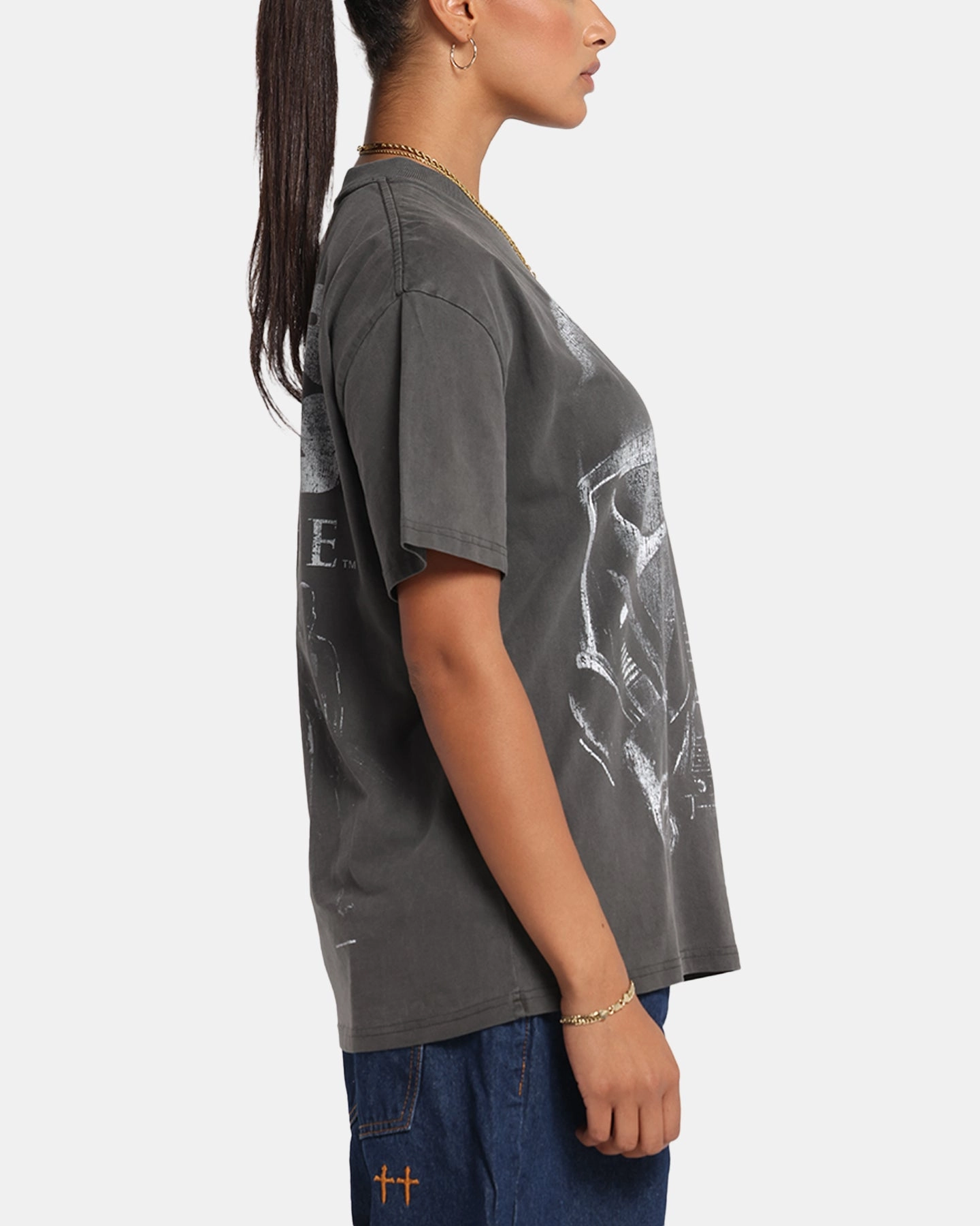 73 Studio Star Wars Death Trooper Vintage T-Shirt Black Wash