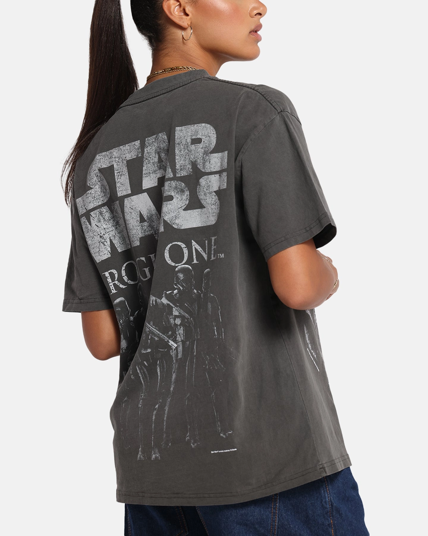 73 Studio Star Wars Death Trooper Vintage T-Shirt Black Wash