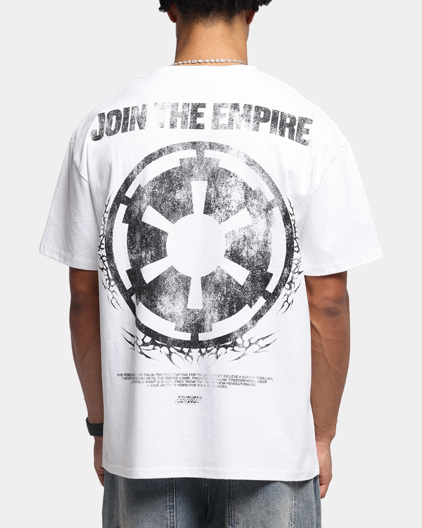 73 Studio Star Wars Join The Empire Vintage T-Shirt White