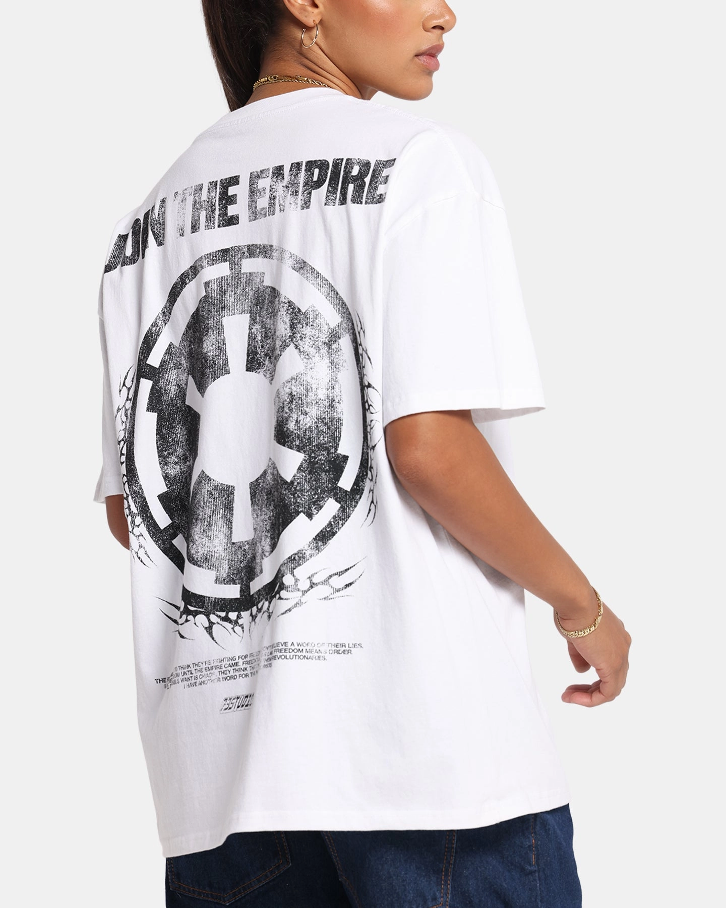 73 Studio Star Wars Join The Empire Vintage T-Shirt White