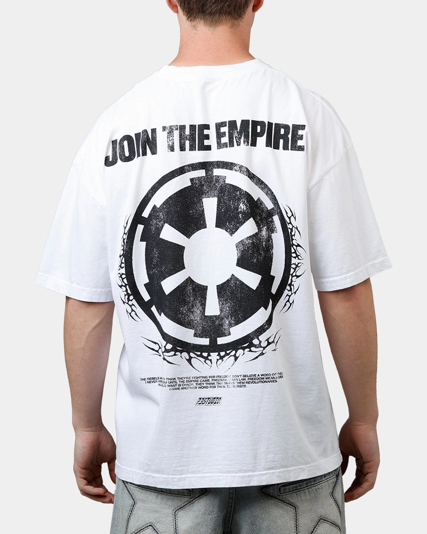 73 Studio Star Wars Join The Empire Vintage T-Shirt White