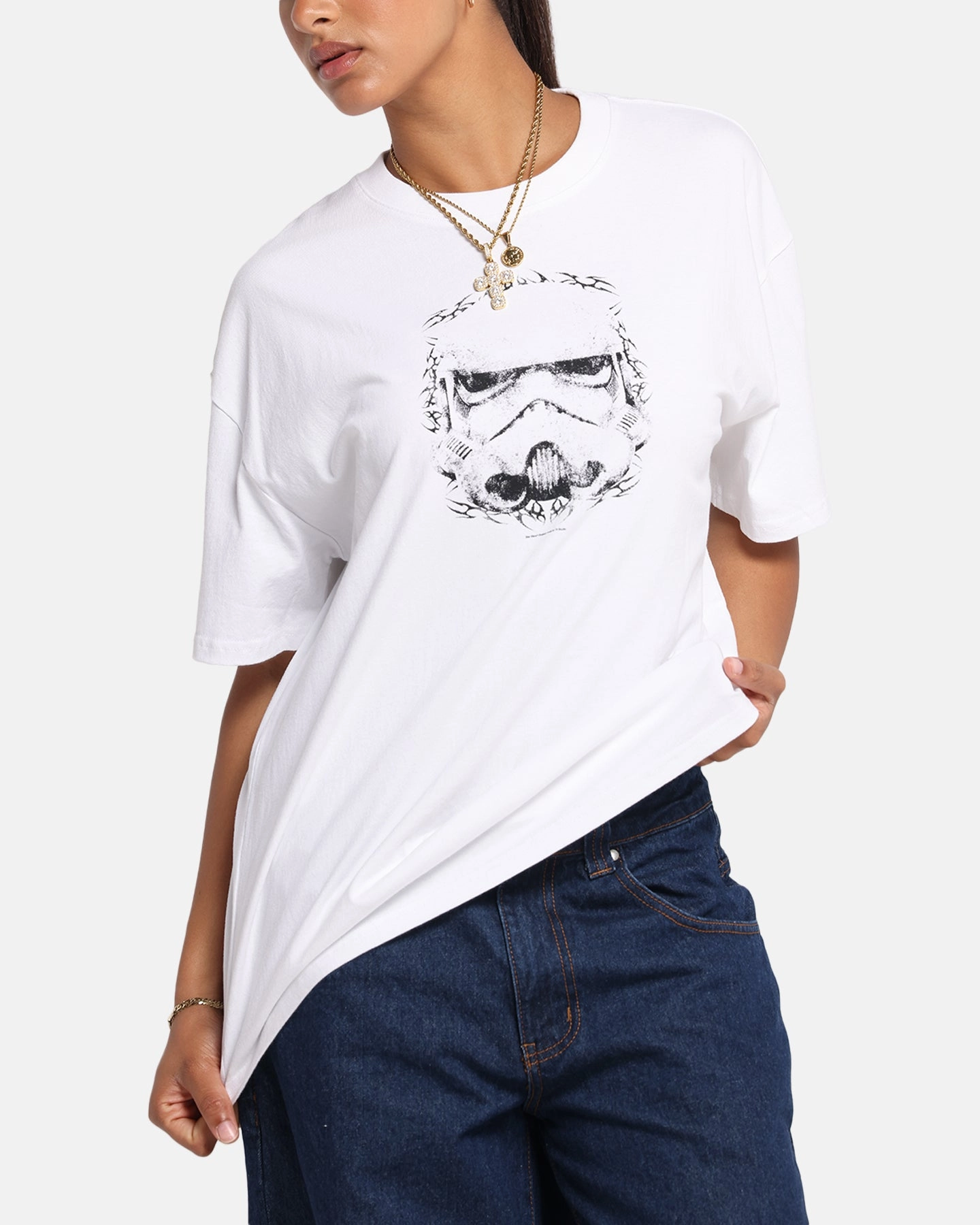 73 Studio Star Wars Join The Empire Vintage T-Shirt White