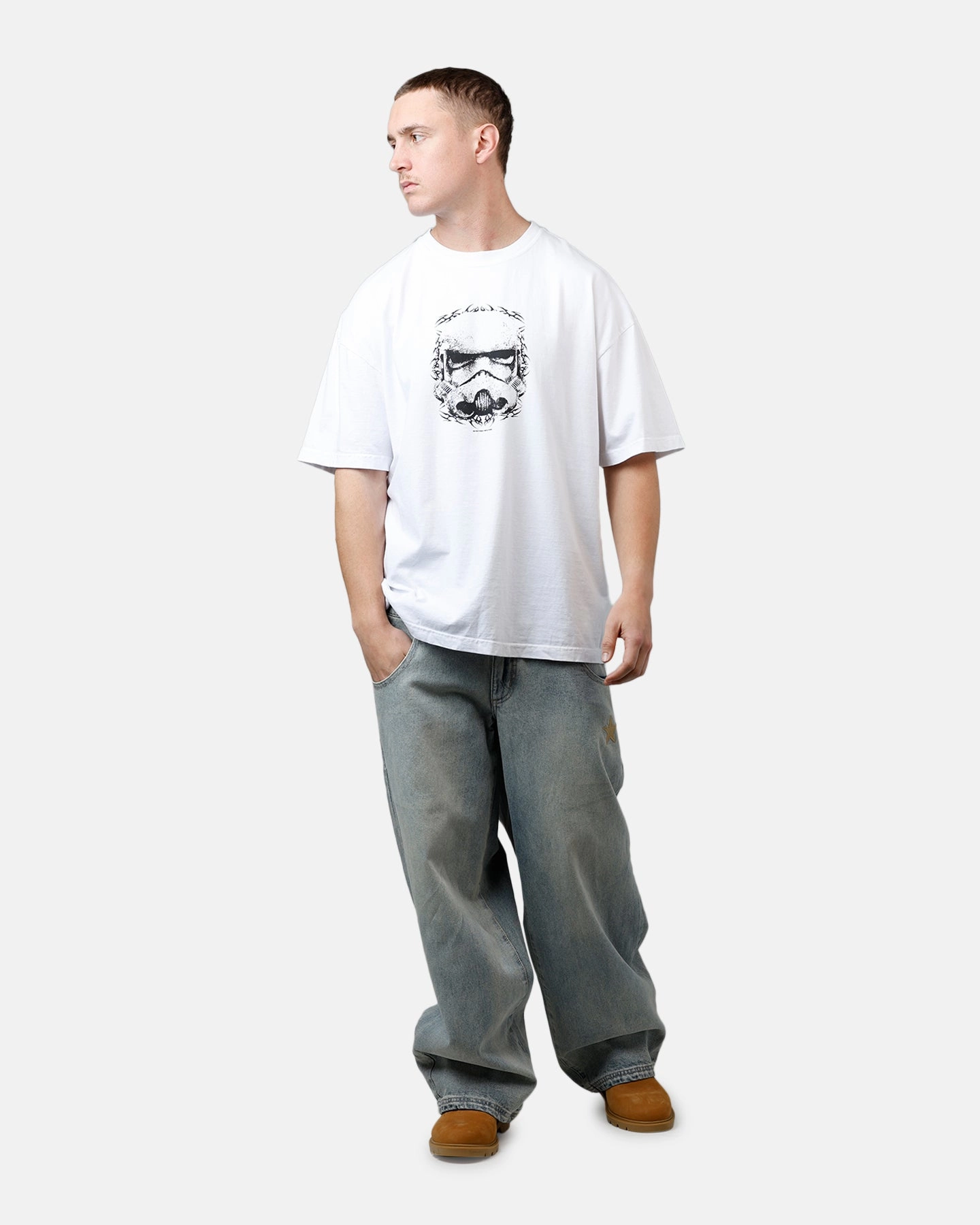 73 Studio Star Wars Join The Empire Vintage T-Shirt White