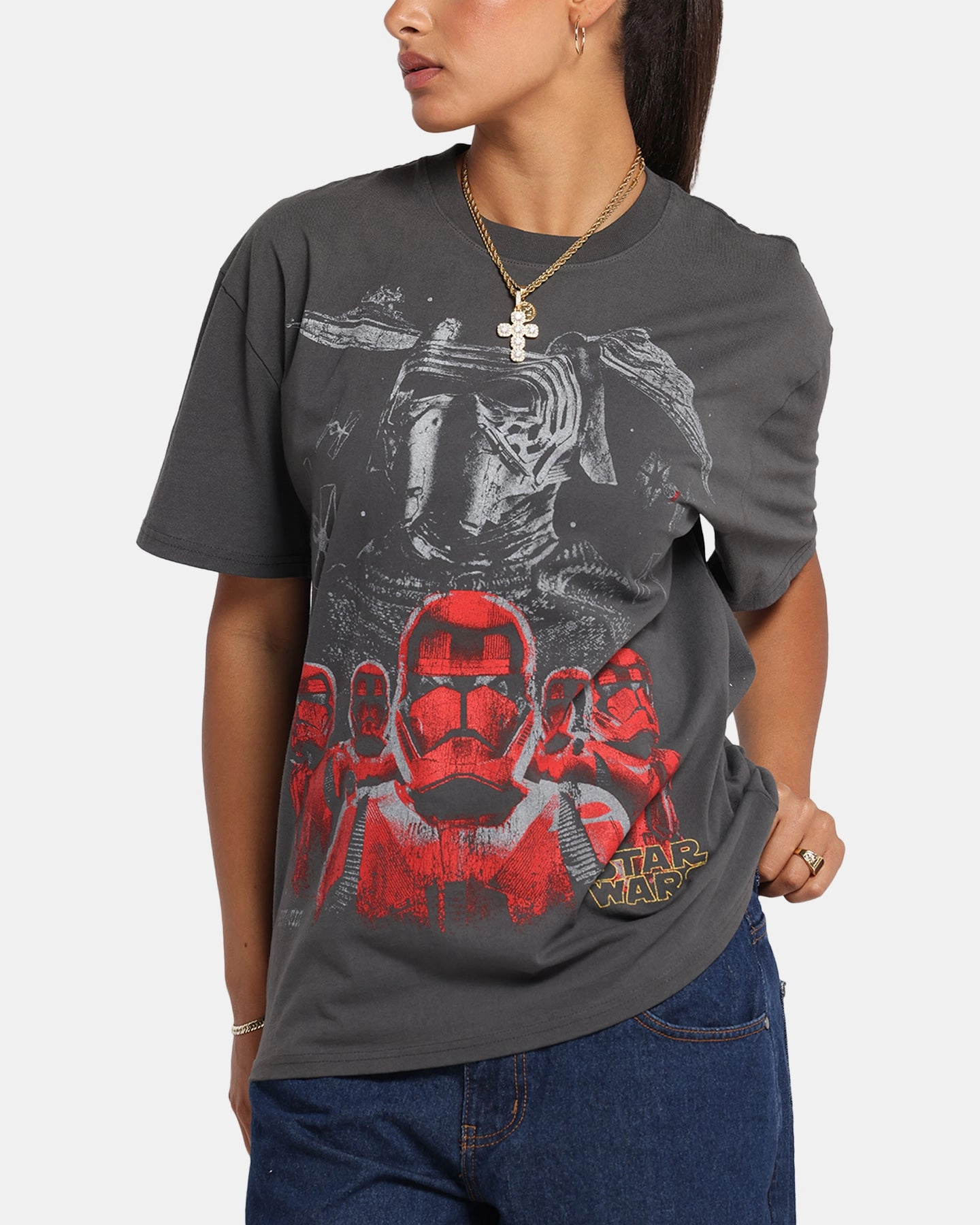 73 Studio Star Wars Order 66 Vintage T-Shirt Black Wash