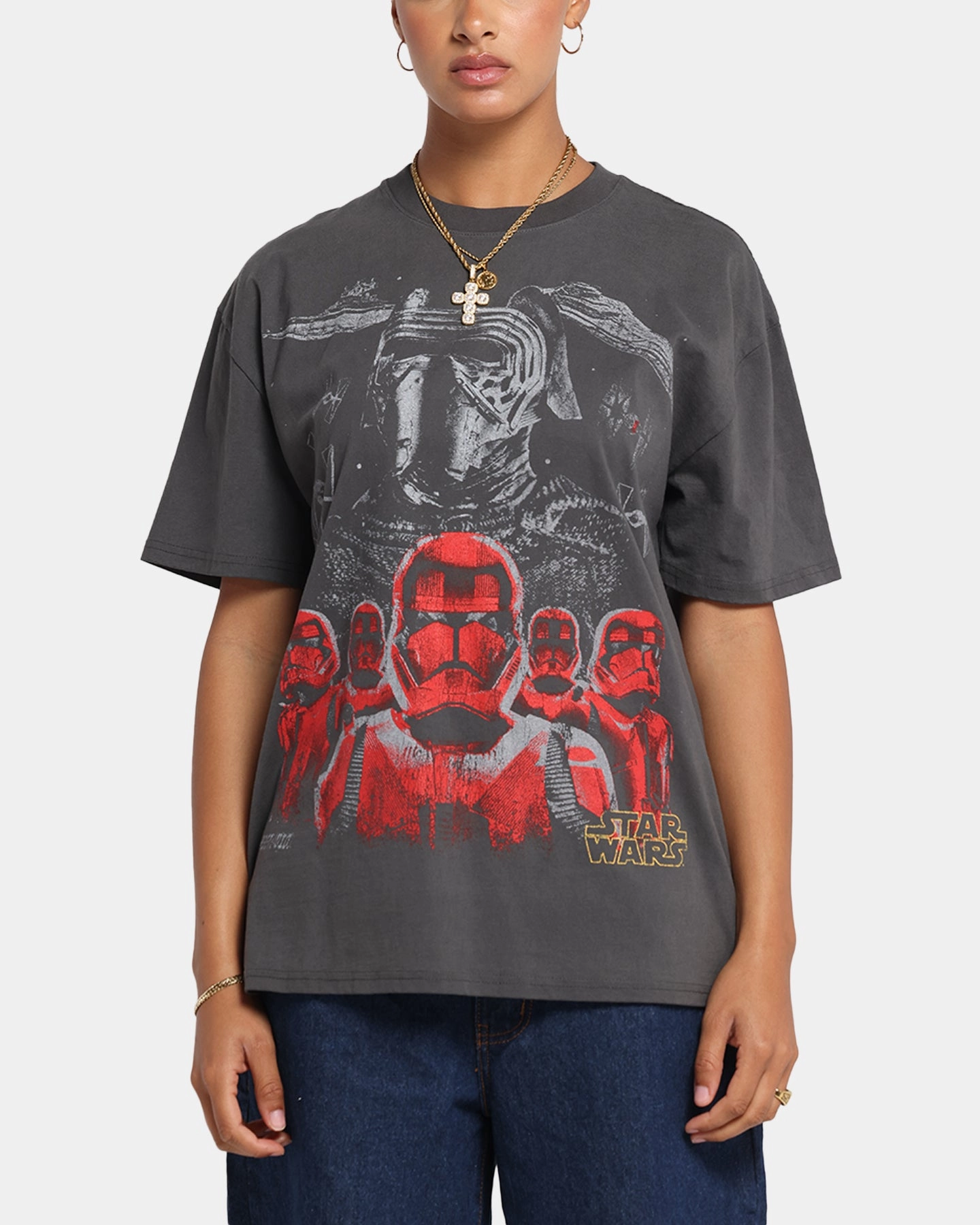 73 Studio Star Wars Order 66 Vintage T-Shirt Black Wash