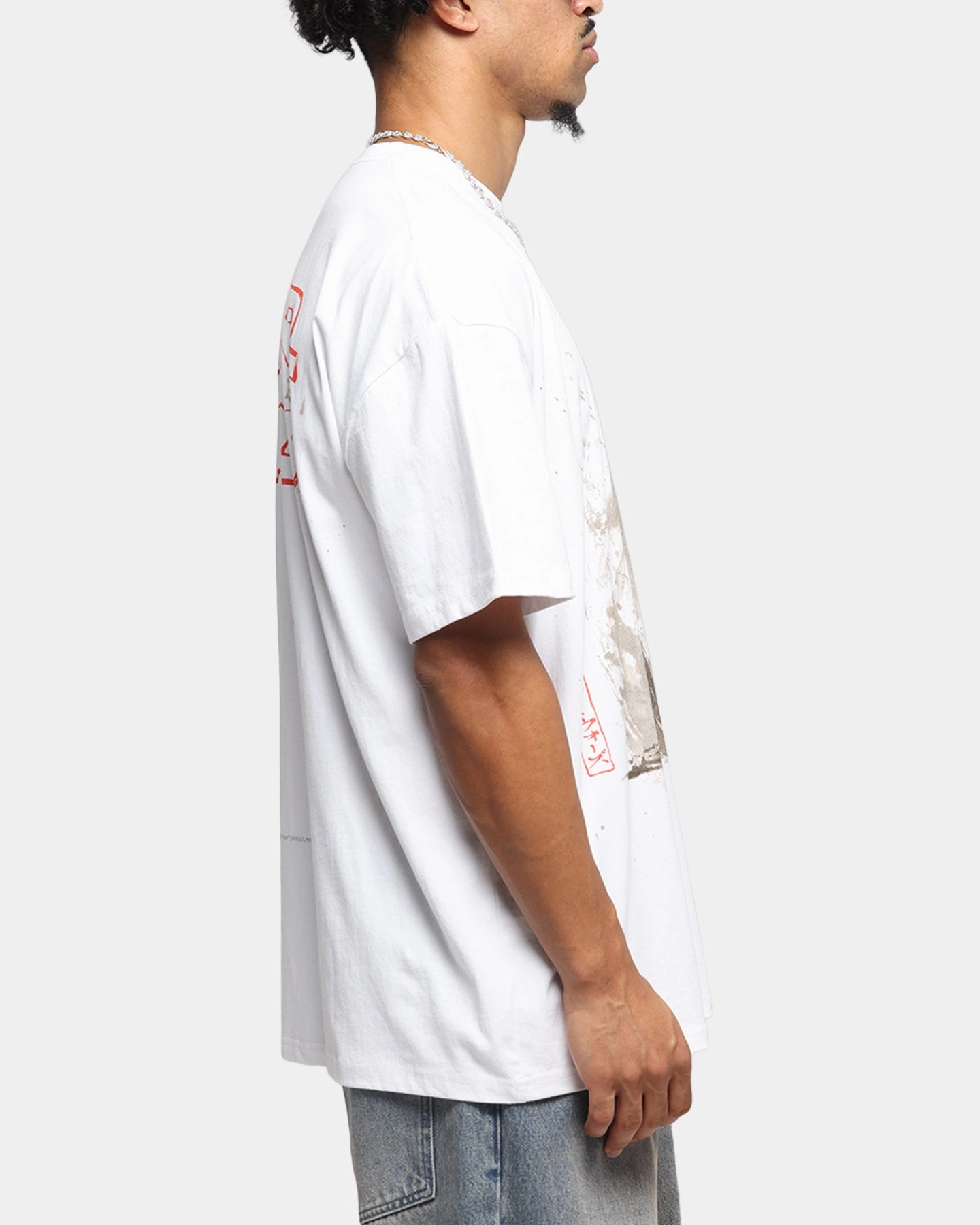 73 Studio Star Wars Takumi Last Jedi Vintage T-Shirt White