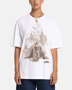 73 Studio Star Wars Takumi Last Jedi Vintage T-Shirt White