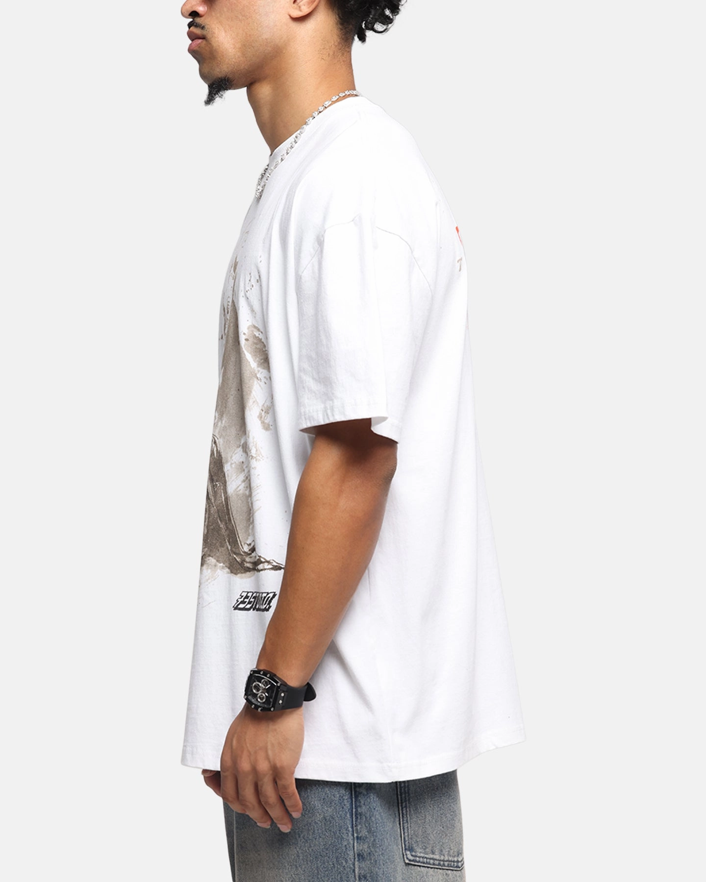 73 Studio Star Wars Takumi Last Jedi Vintage T-Shirt White