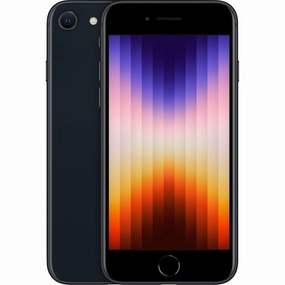 Apple iPhone SE 3 64GB Midnight LTE Cellular Cricket Wireless MMX53LL/A - C