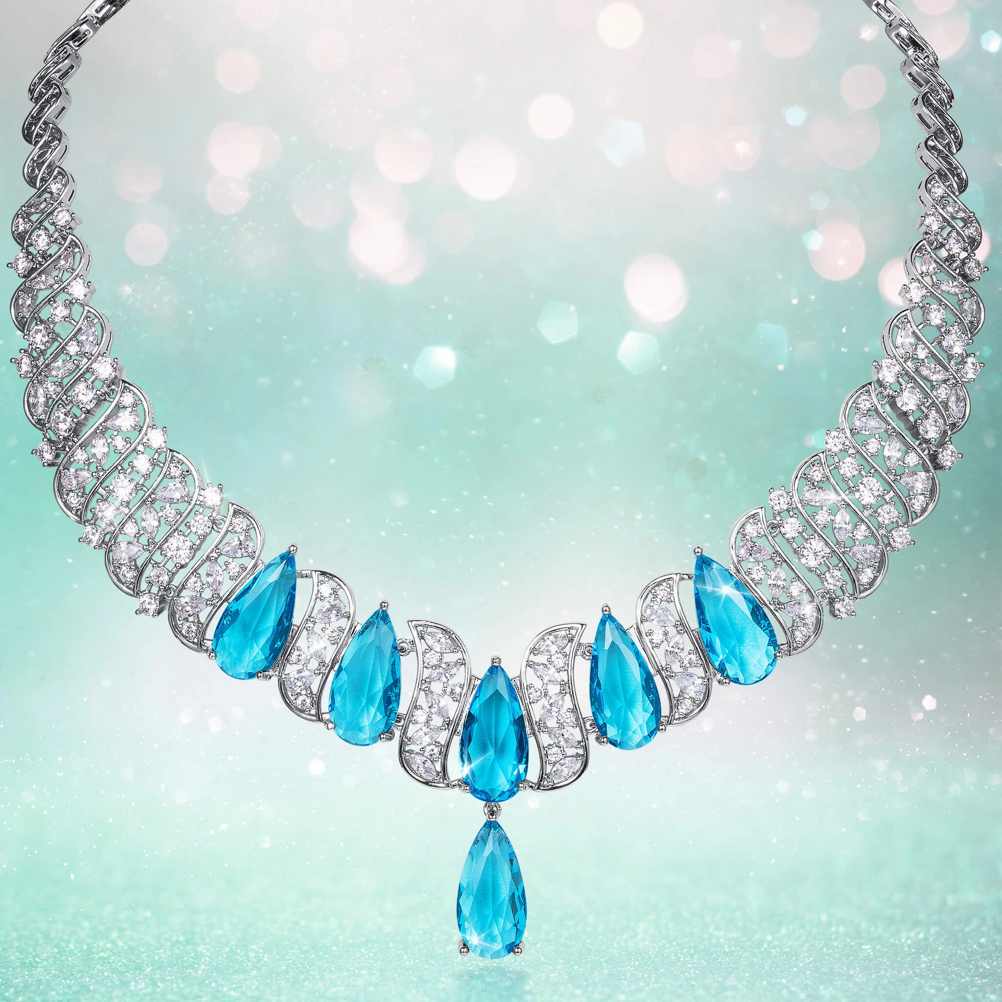 Arctic Ice Necklace