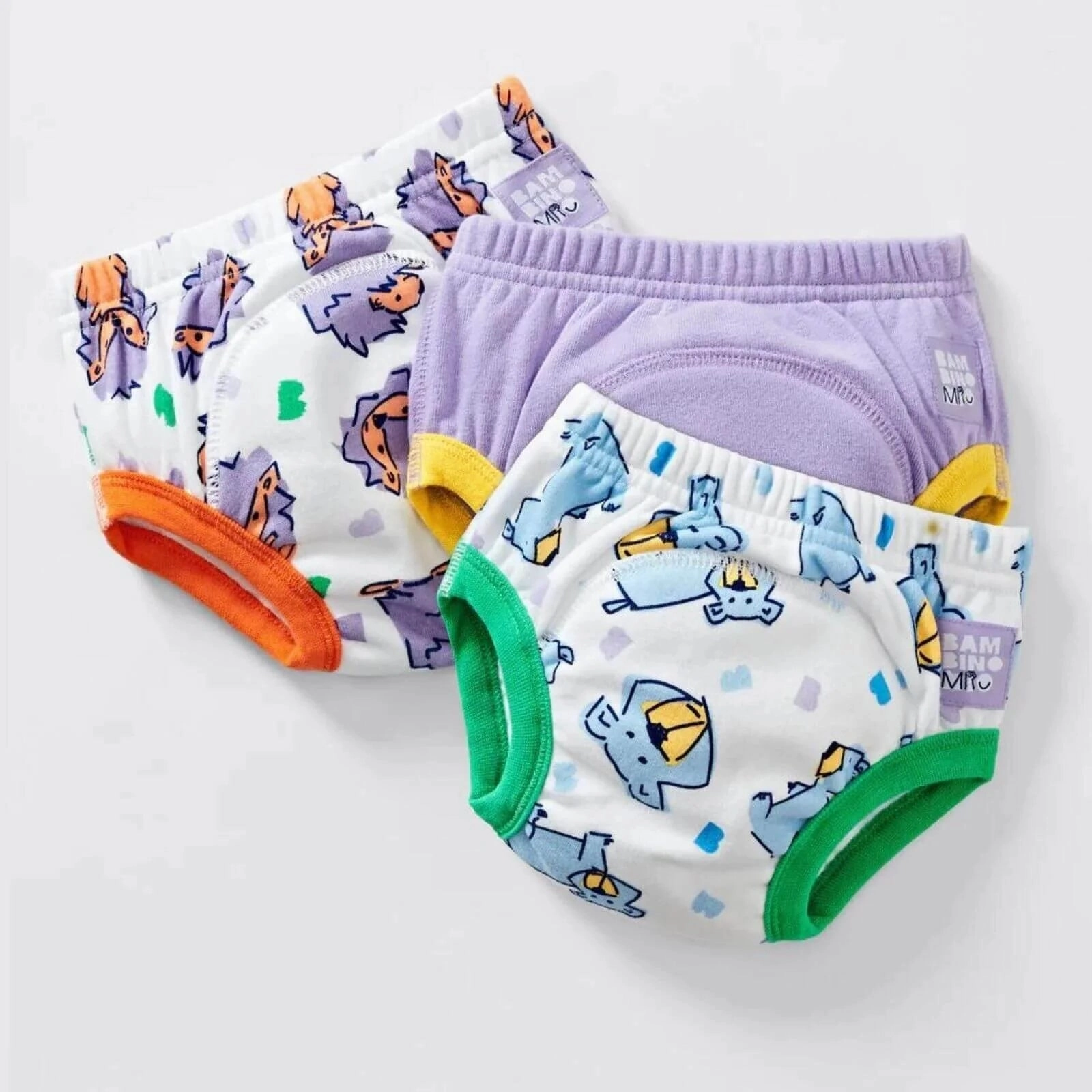 Bambino Mio Revolutionary Reusable Potty Training Pants Pack of 3 - Bold Animals