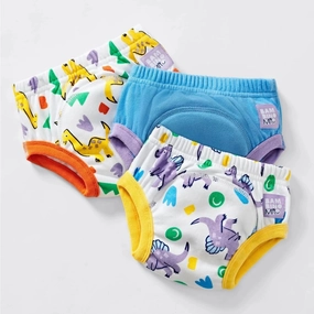 Bambino Mio Revolutionary Reusable Potty Training Pants Pack of 3 - Brave Dinos