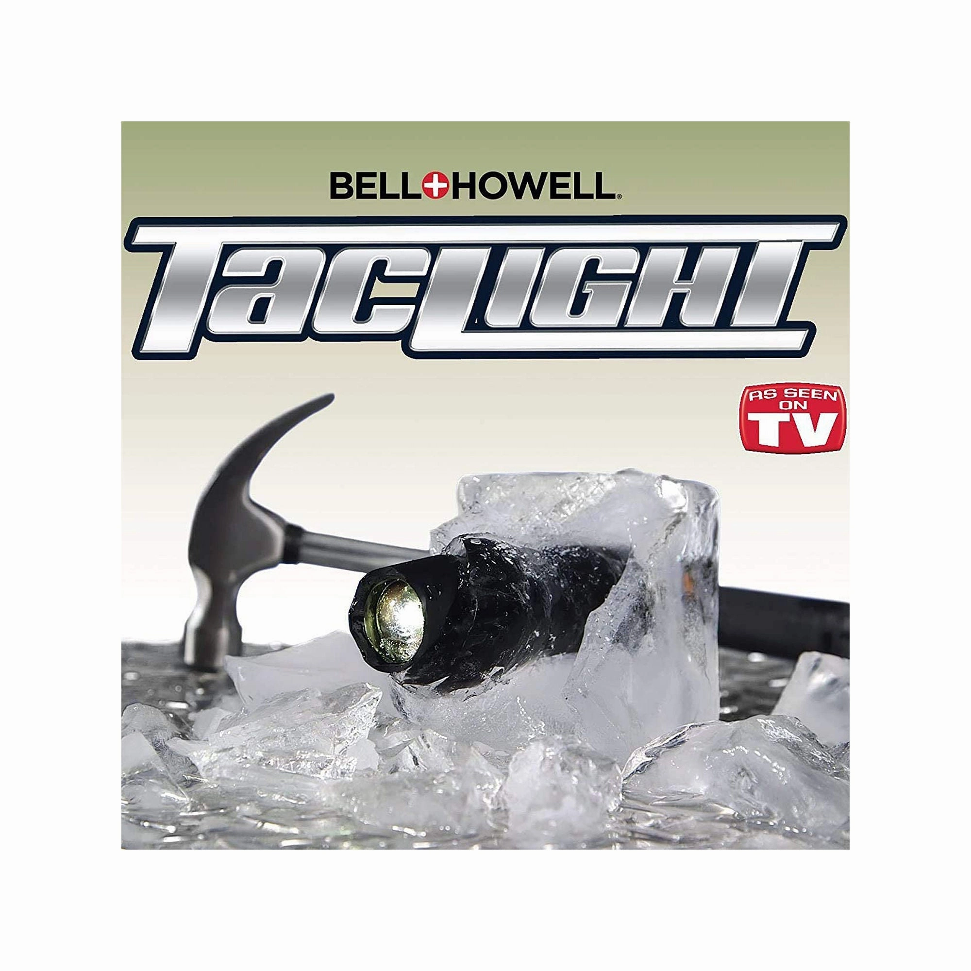 Bell&Howell 7000 Taclight Tactical Flashlight 3 Pack Waterproof & Weatherproof Aircraft Grade Aluminum Construction, 5 Light Modes with 50,000 Hour Cree LEDs, 40x Brighter As Seen on TV