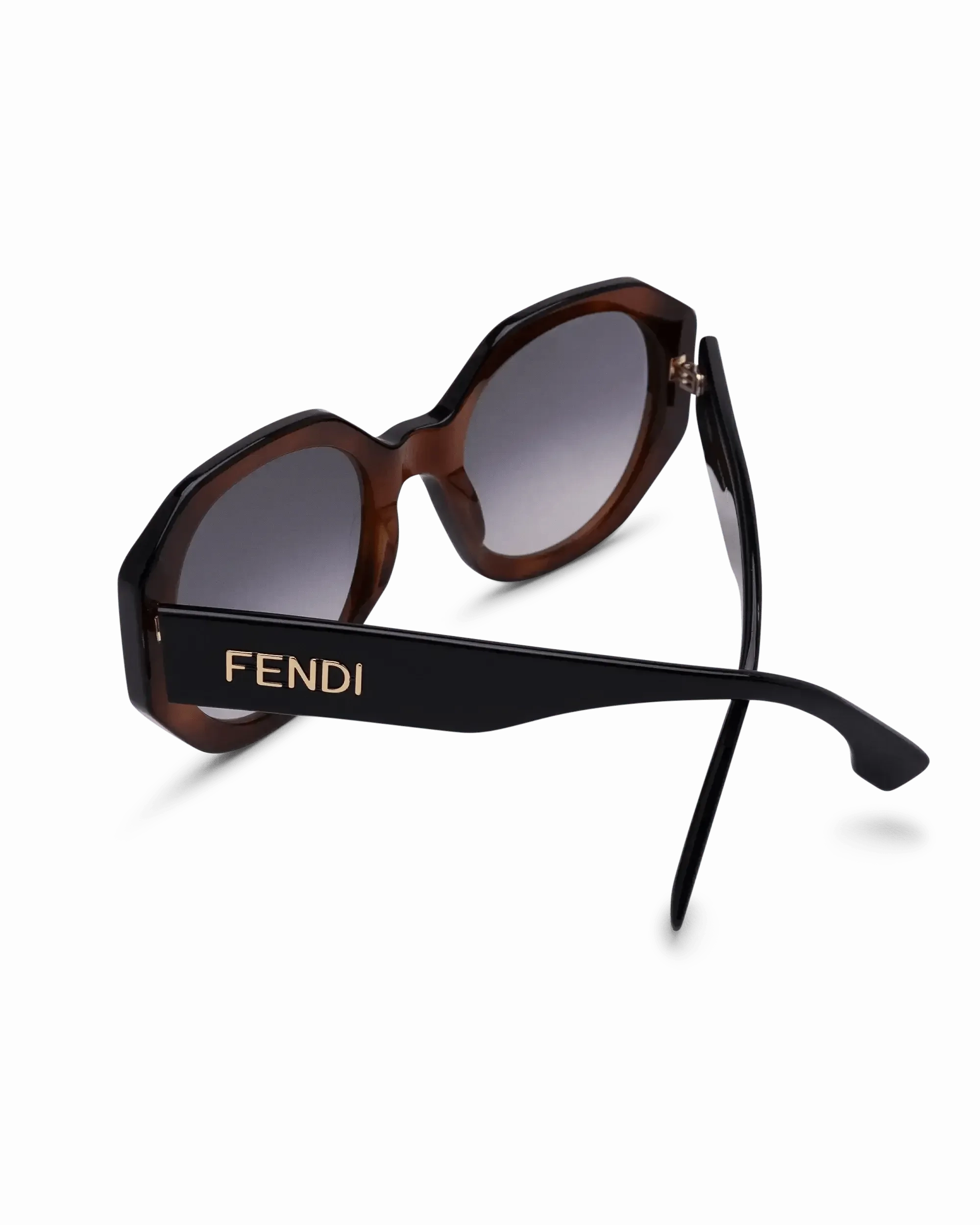 Bold Acetate Havana   Black Lens Sunglasses