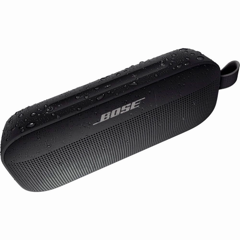 Bose 865983-0100 SoundLink Flex Portable Bluetooth Speaker, Black