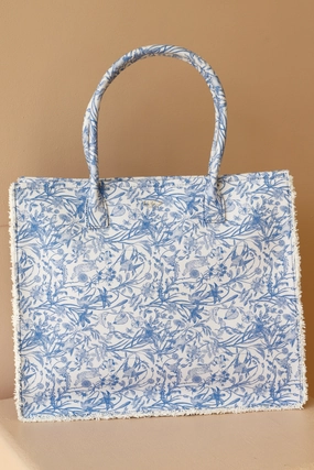 BUNNY BLUES GRAB TOTE