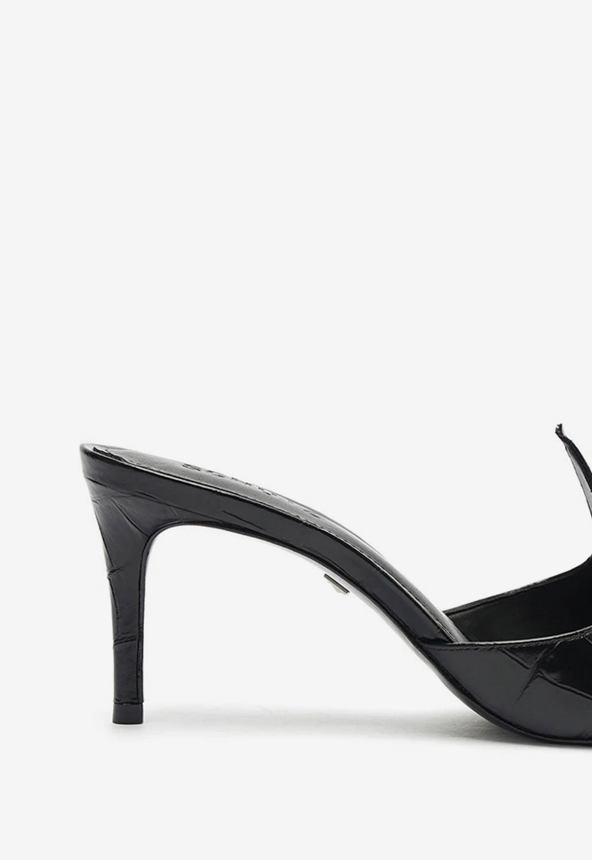 Carlie Mule Patent Leather Sandal