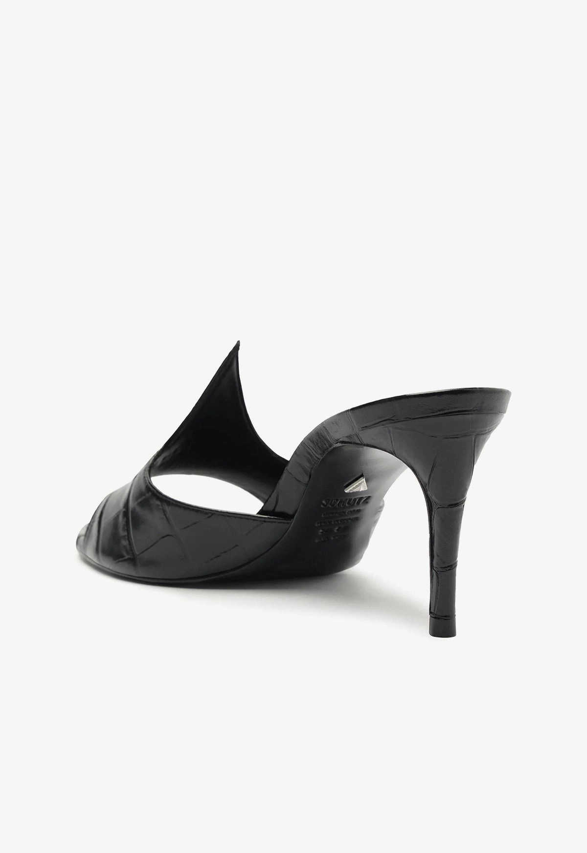 Carlie Mule Patent Leather Sandal