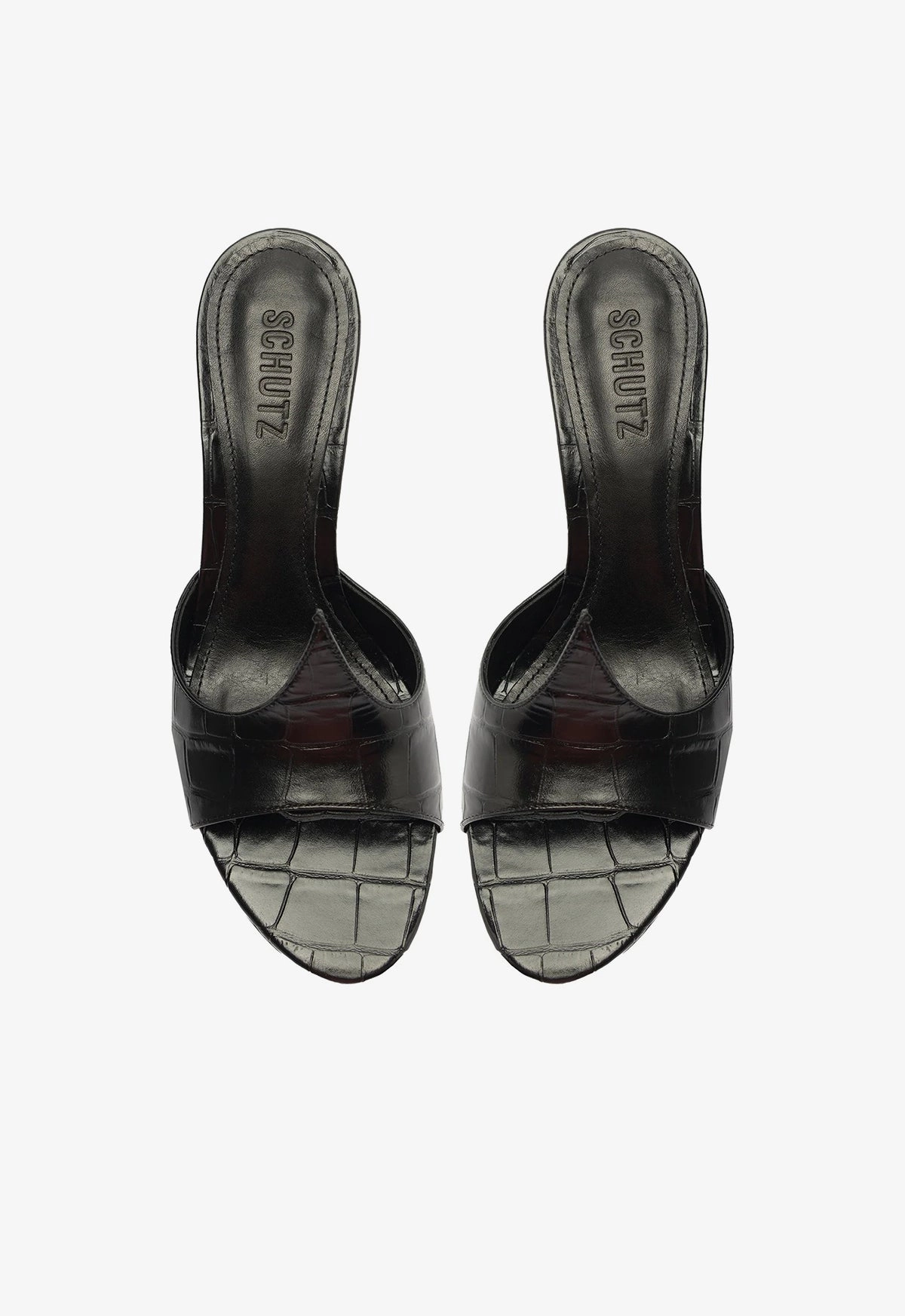 Carlie Mule Patent Leather Sandal