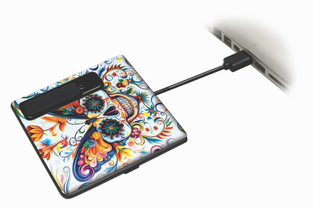 Cigarette Case with USB Coil Lighter - 8 Pieces Per Retail Ready Display 25633