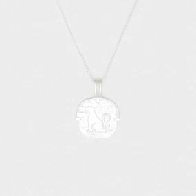 Cléo Lioness Necklace in Silver