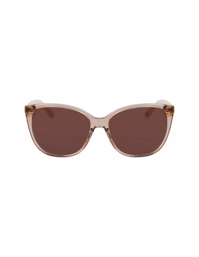 Crystal Cat-Eye Braided Sunglasses