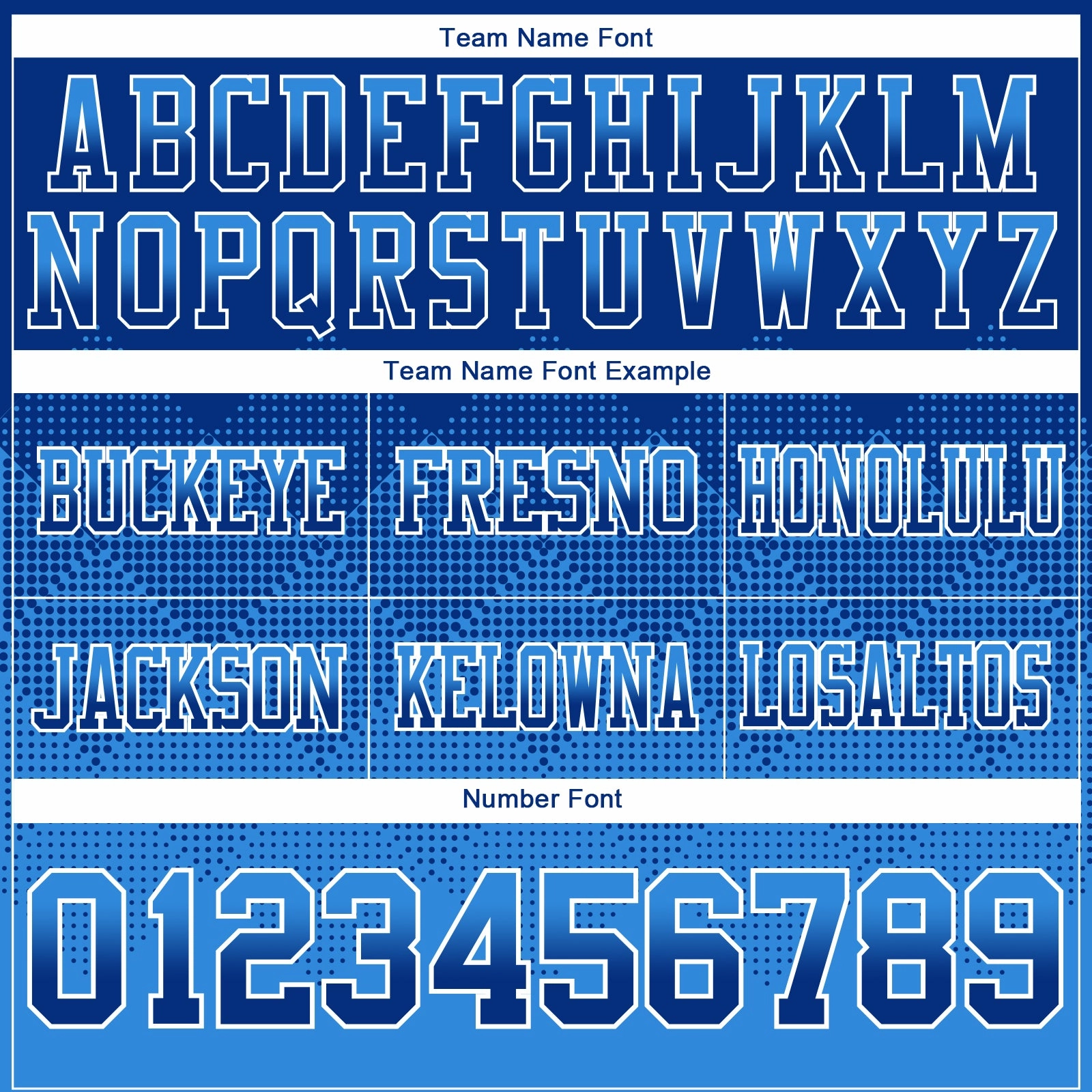 Custom Royal Powder Blue-White Mesh Authentic Gradient Square Shape Flag Football Jersey
