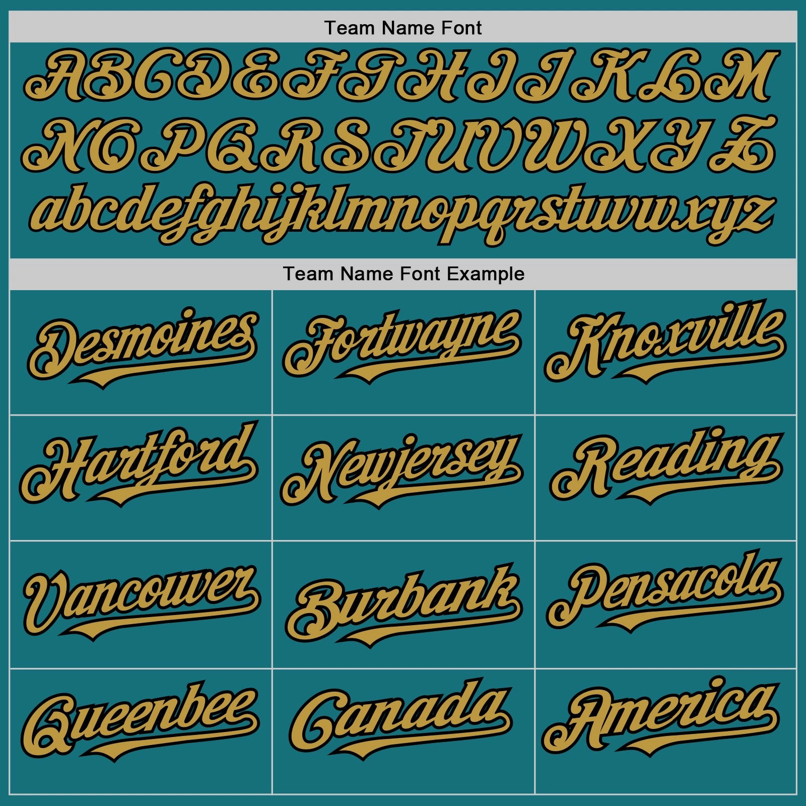 Custom Teal Pinstripe Old Gold-Black Authentic Fade Fashion Baseball Jersey