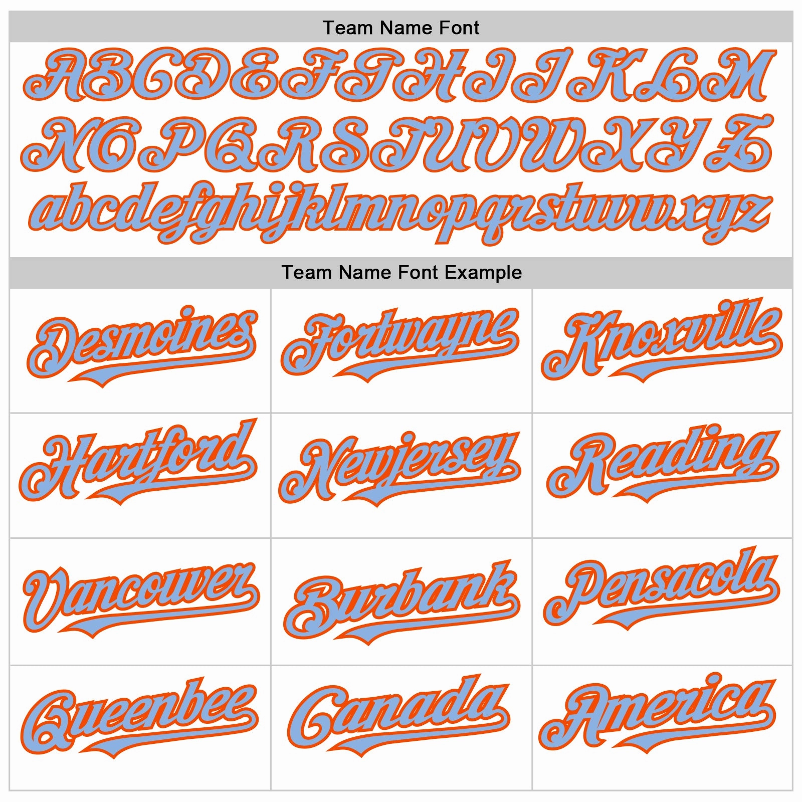 Custom White Pinstripe Light Blue-Orange Authentic Fade Fashion Baseball Jersey