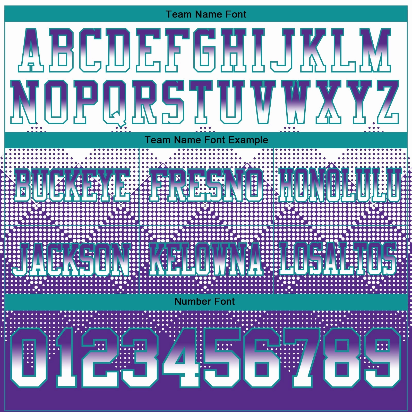 Custom White Purple-Teal Mesh Authentic Gradient Square Shape Flag Football Jersey