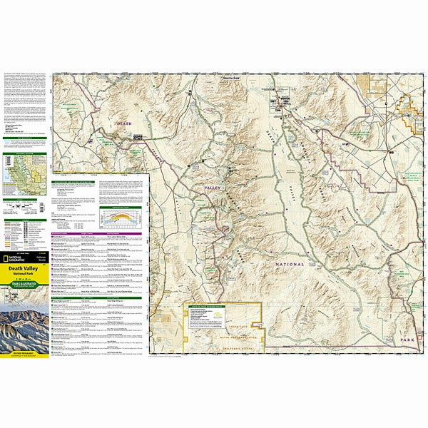 Death Valley National Park Map