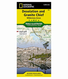 Desolation & Granite Chief Wilderness Area Map