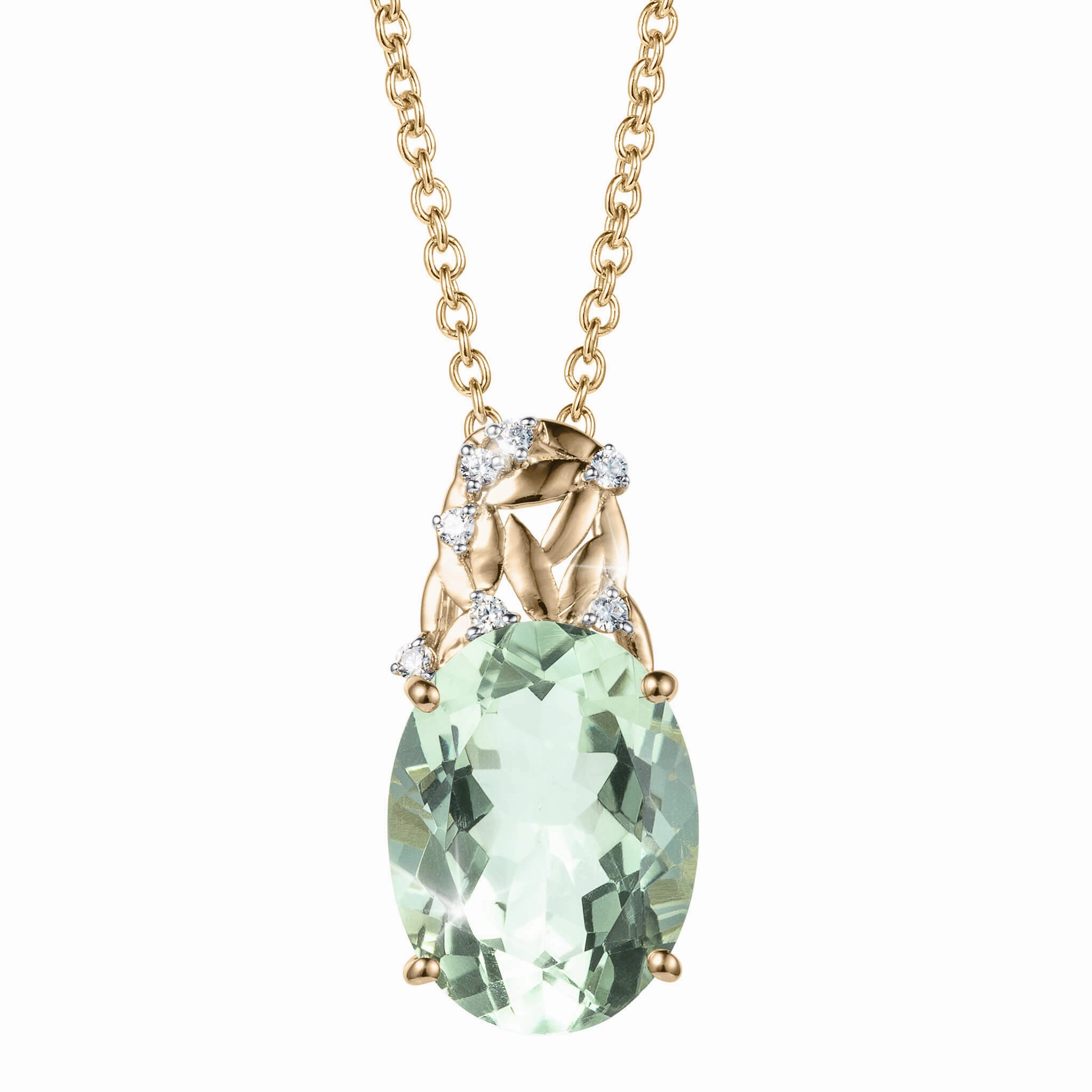 Eden Green Amethyst Pendant