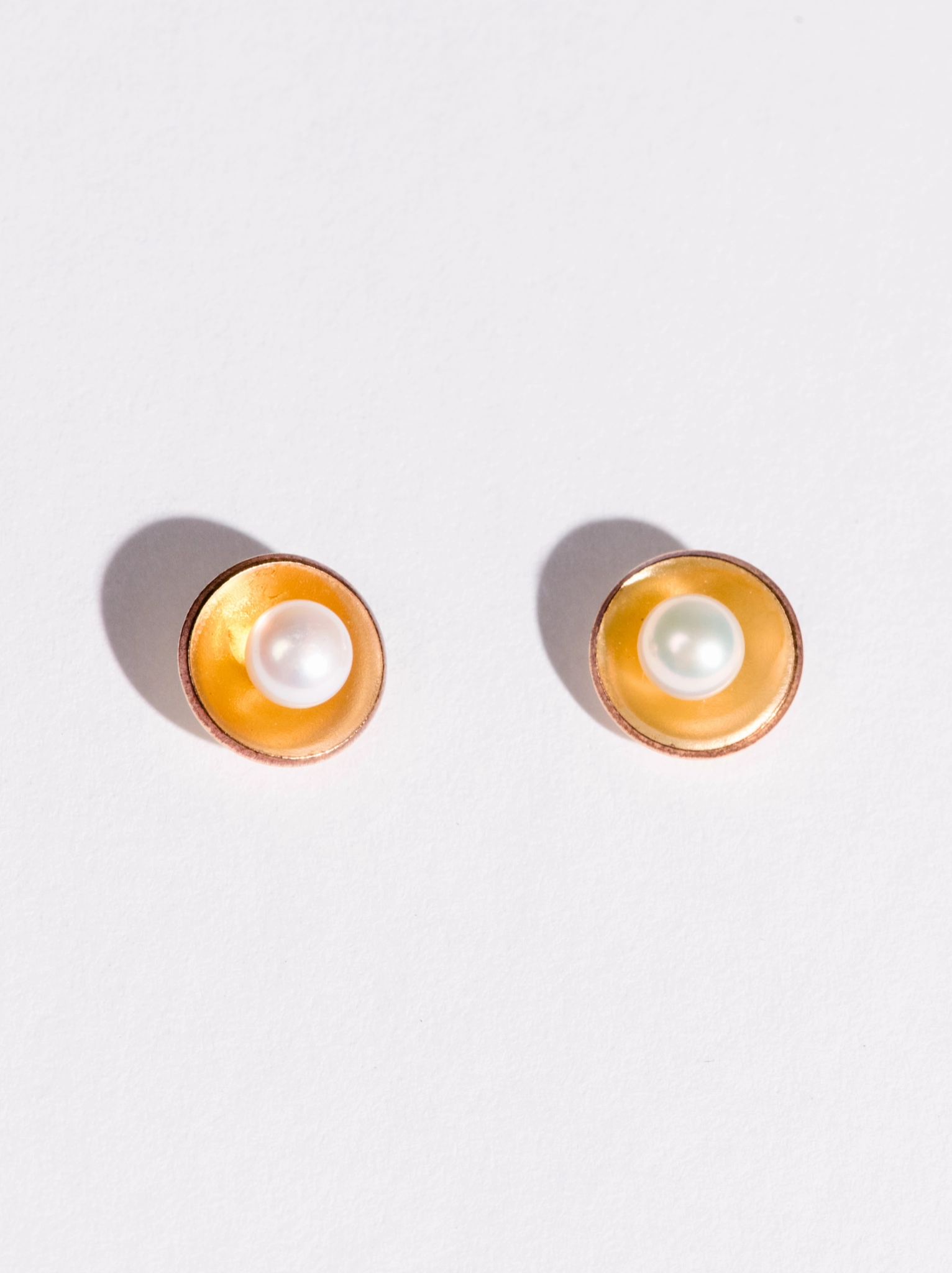 Emma Pearl Dish Studs