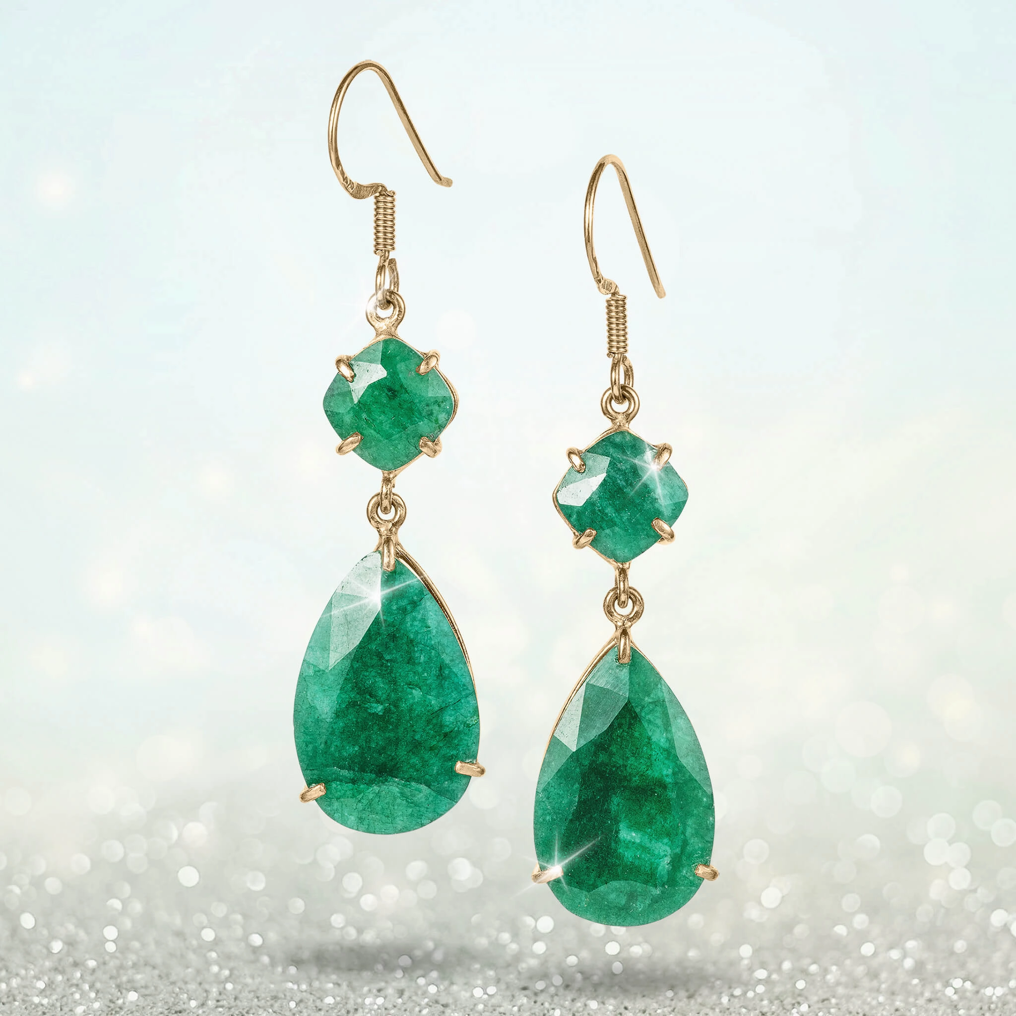 Esmeralda Drop Earrings