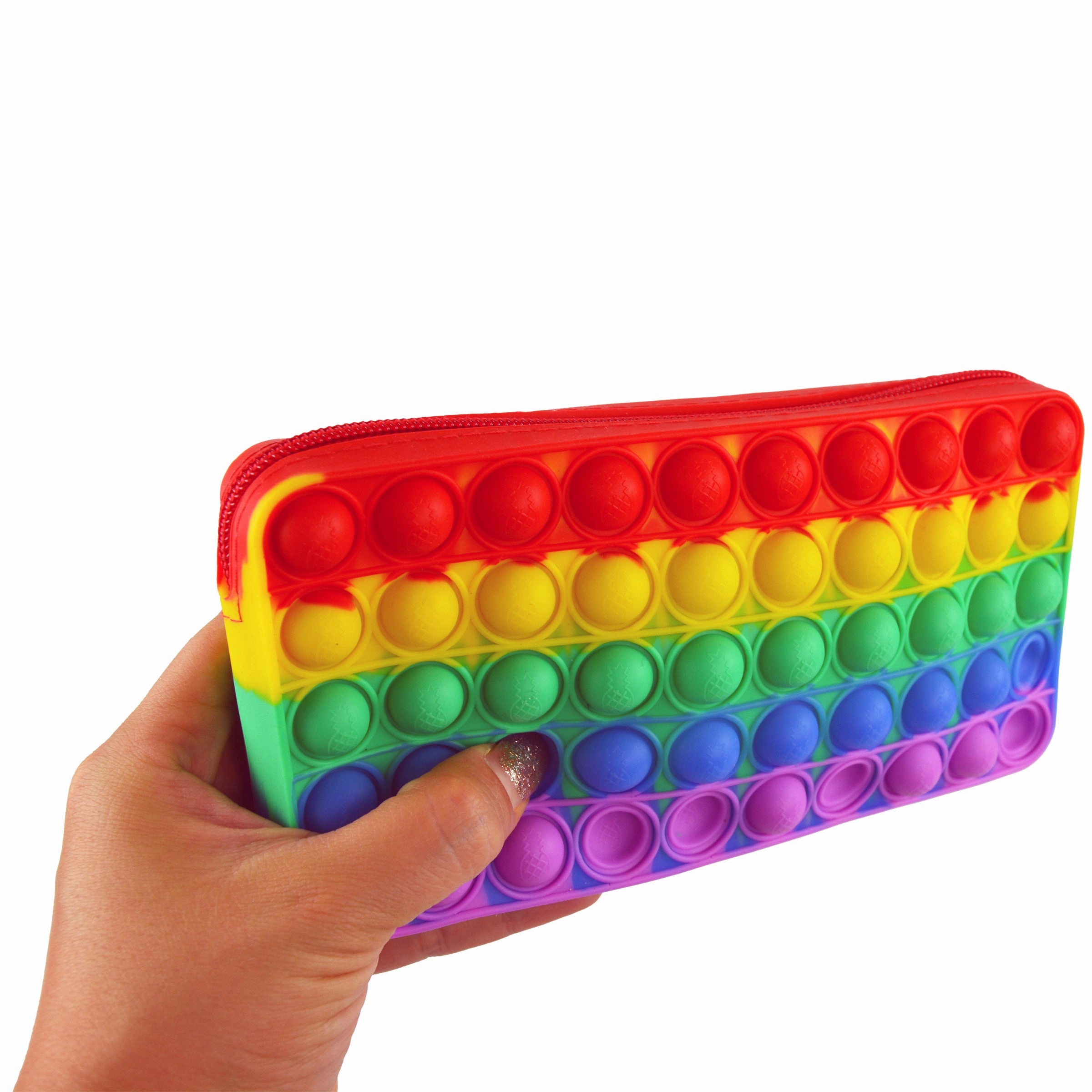 Fidget Pop Pencil Case- 6 Pieces Per Retail Ready Display 23033