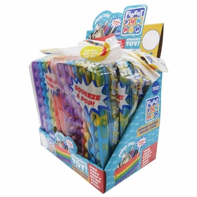 Fidget Pop Pencil Case- 6 Pieces Per Retail Ready Display 23033
