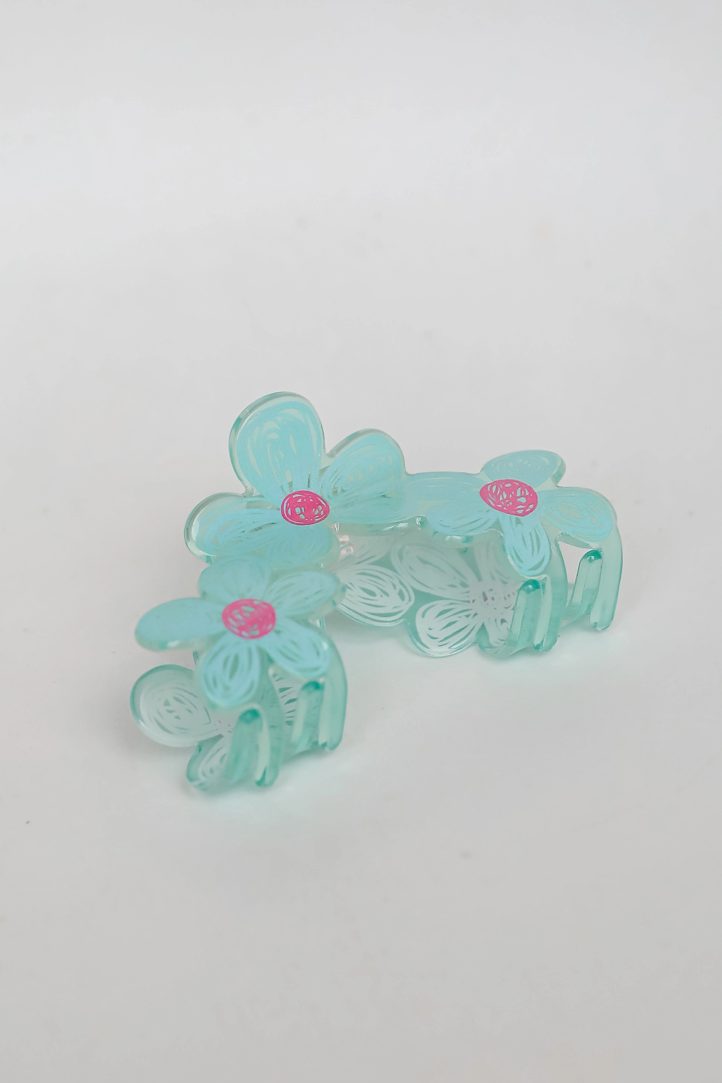FINAL SALE - Delicate Nature Floral Claw Hair Clip