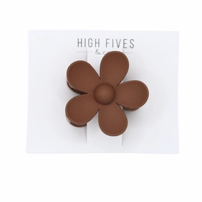 Flower Hair Claw Clips 2.95"