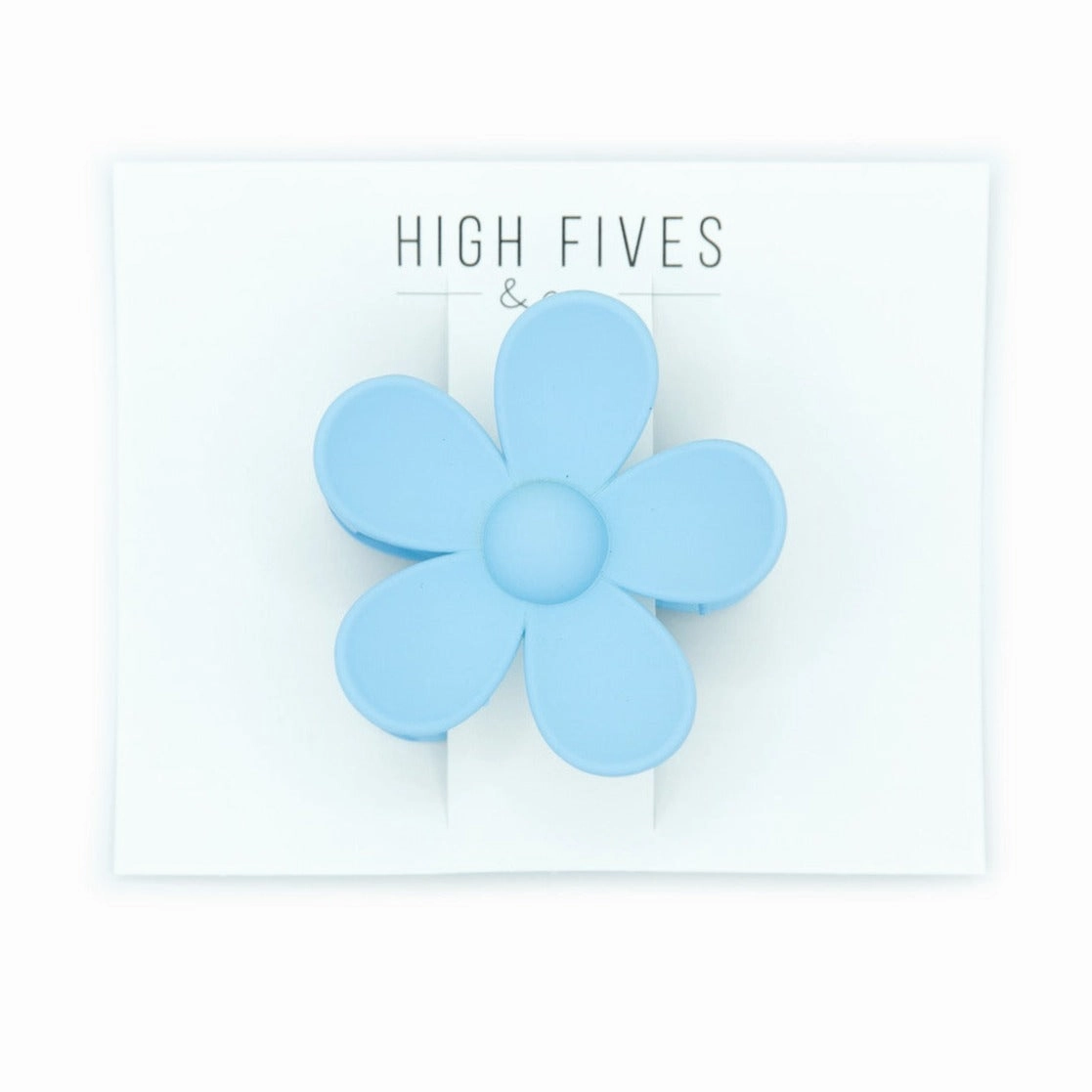 Flower Hair Claw Clips 2.95"