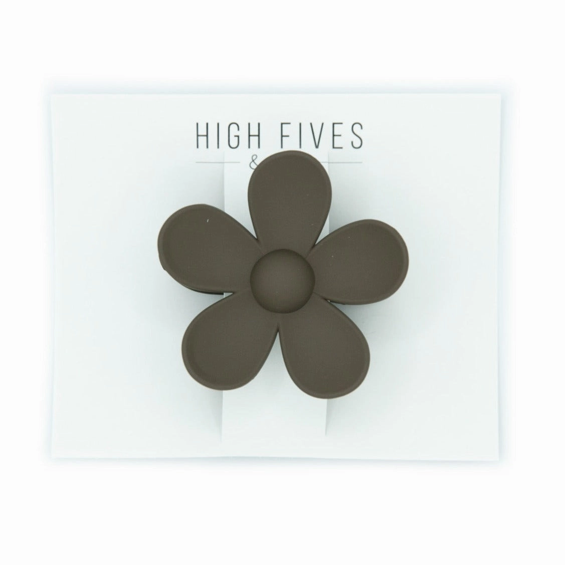 Flower Hair Claw Clips 2.95"