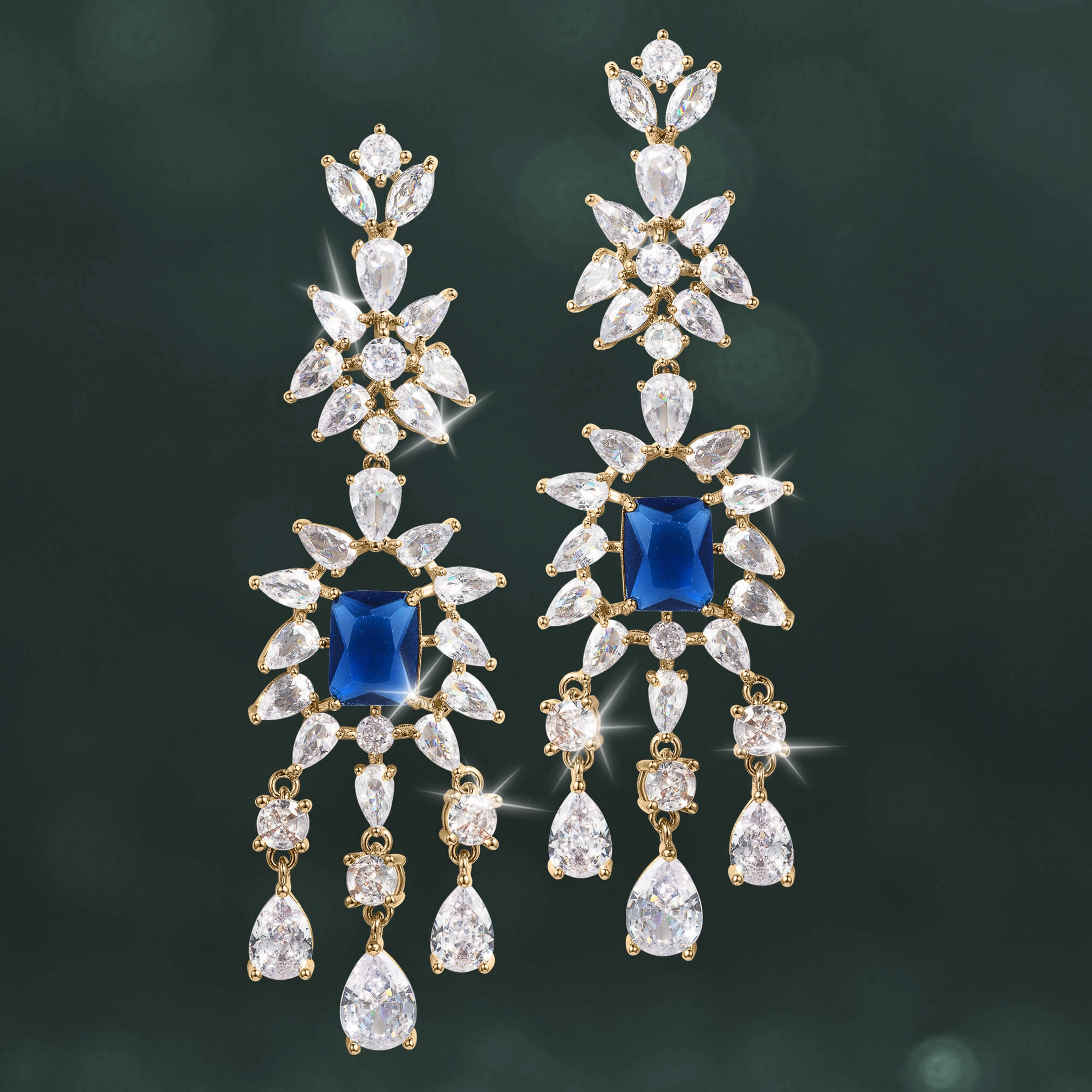 Golden Eclipse Earrings